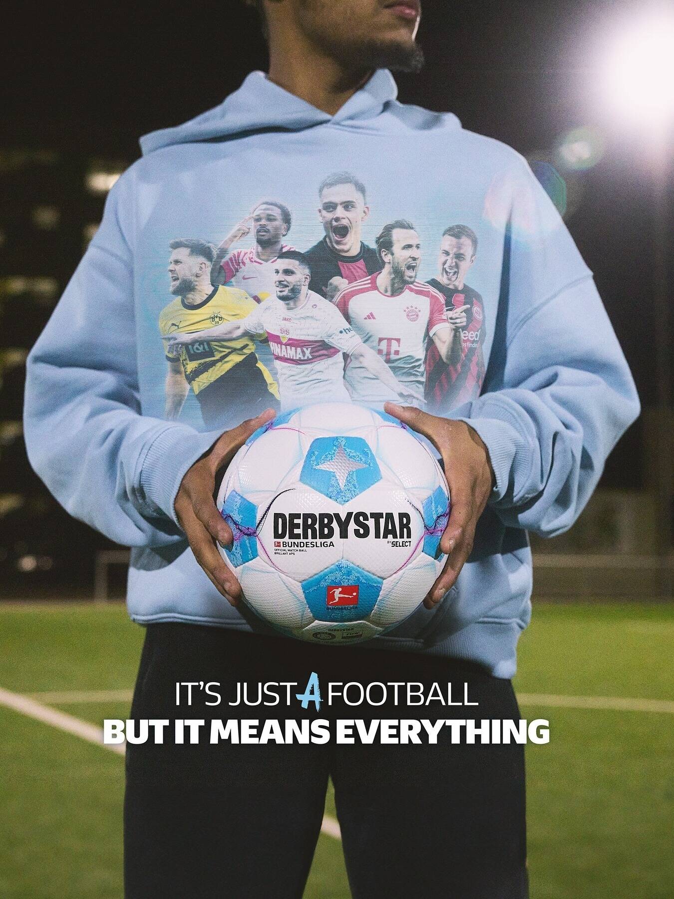 Derbystar/Derby Star Football 24/25 season of the Bundesliga professional league official competition No. 5 hand -sewing football