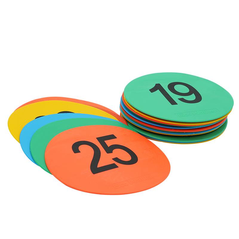 Graphic logo disc obstion children's basketball football physical fitness training sports logo disc equipment 19.5cm