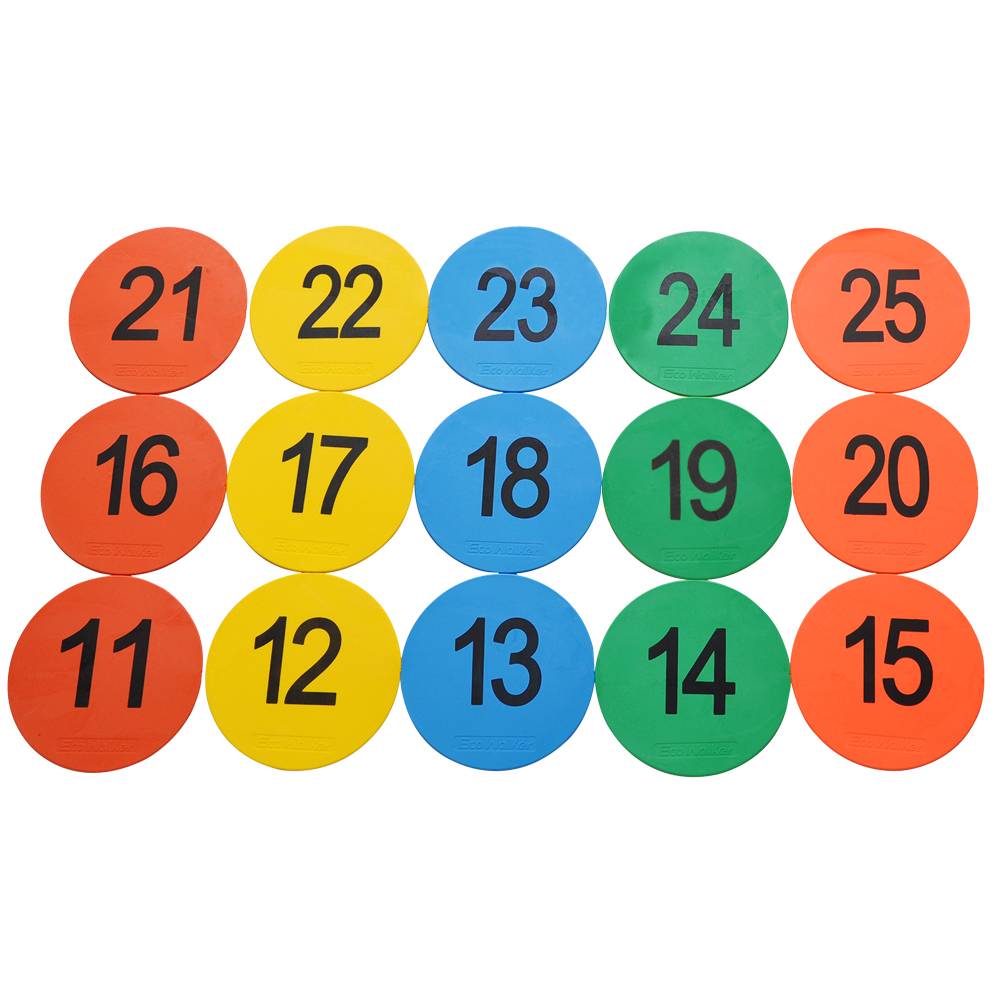 Graphic logo disc obstion children's basketball football physical fitness training sports logo disc equipment 19.5cm