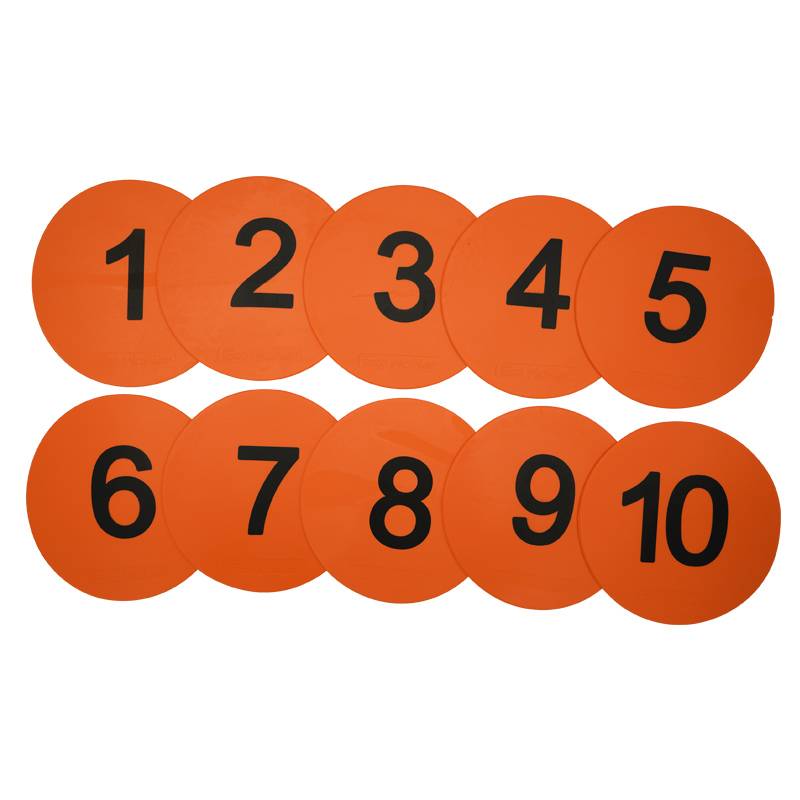 Graphic logo disc obstion children's basketball football physical fitness training sports logo disc equipment 19.5cm