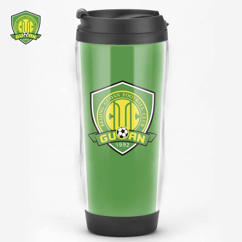 Beijing Guoan team souvenir fans products around the Super Asian Champions League Gifts Customized Water Cup