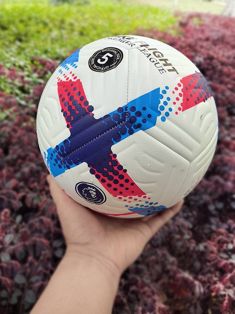 Football 2023-2024 New Premier League adult student children 4#5 granules PU white yellow custom logo