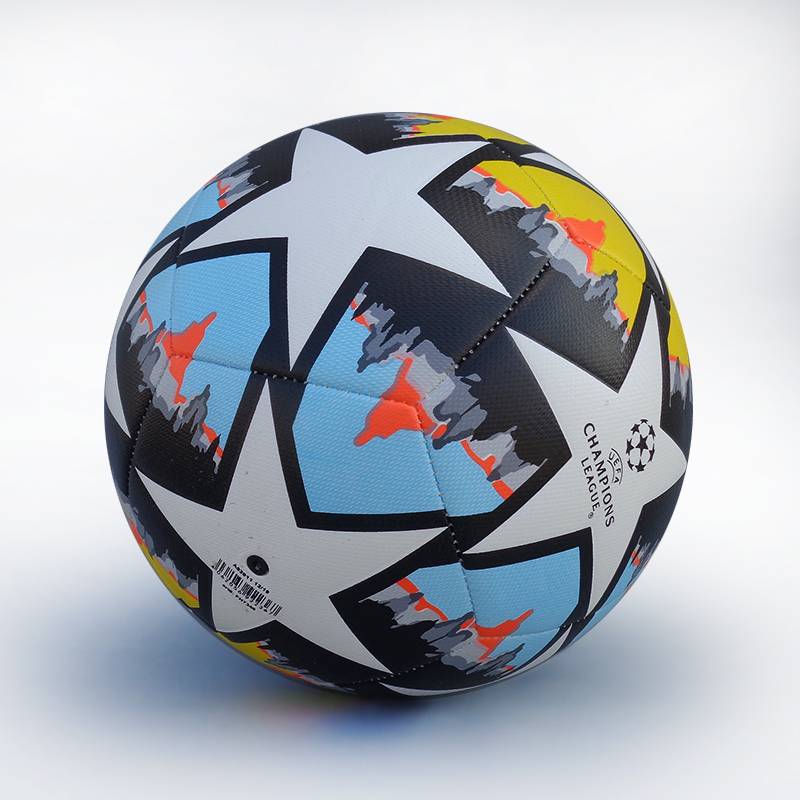 Football 2023-2024 New Premier League adult student children 4#5 granules PU white yellow custom logo