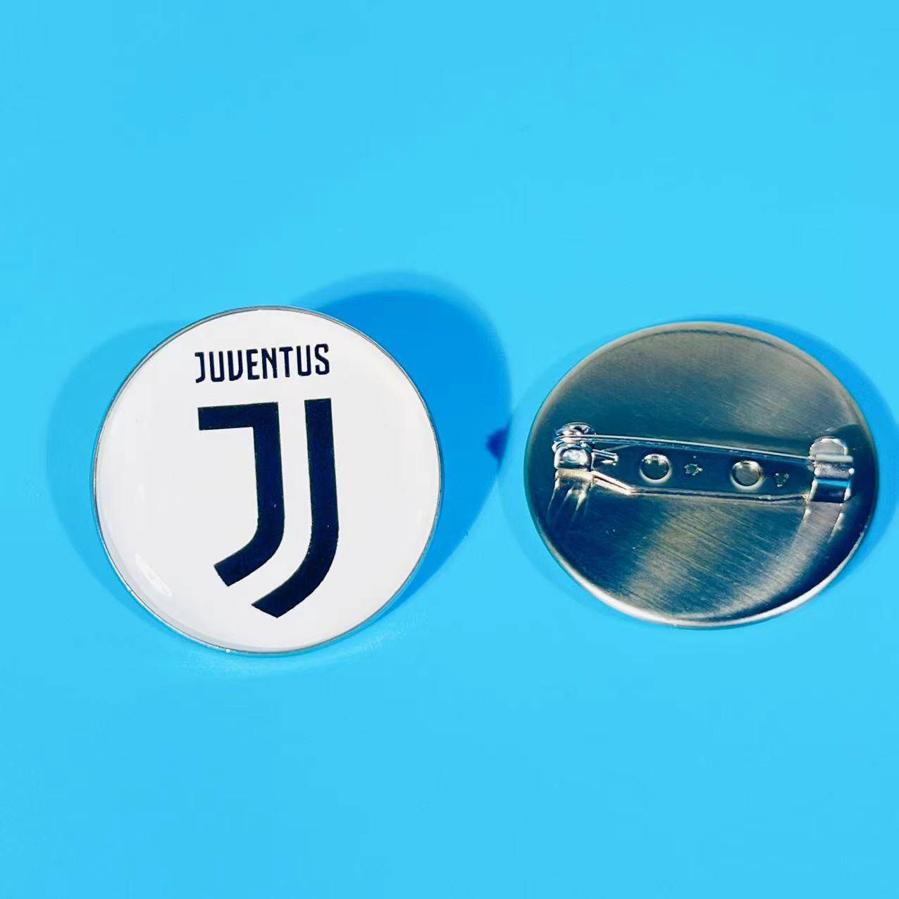 The Champions League Football Team Badge Acupuncture Acupuncture Cested Real Madrid Barcelona Purcer Capital Clothing Jewelry Accessories