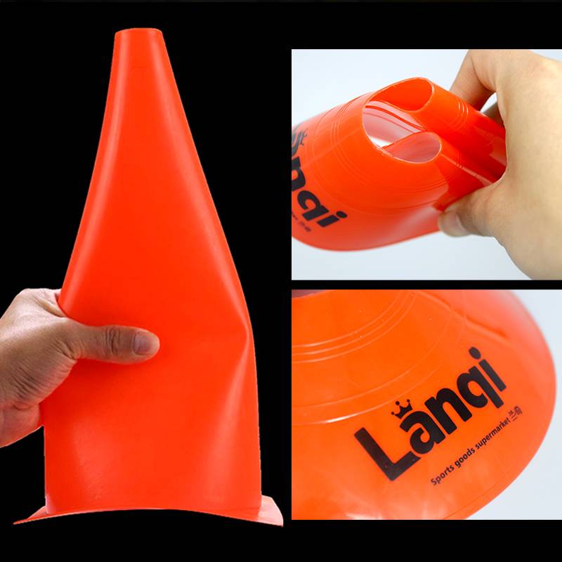 Sign the barrel barrel obstacles around the pile signs football ball control training children's basketball kindergarten exercise equipment