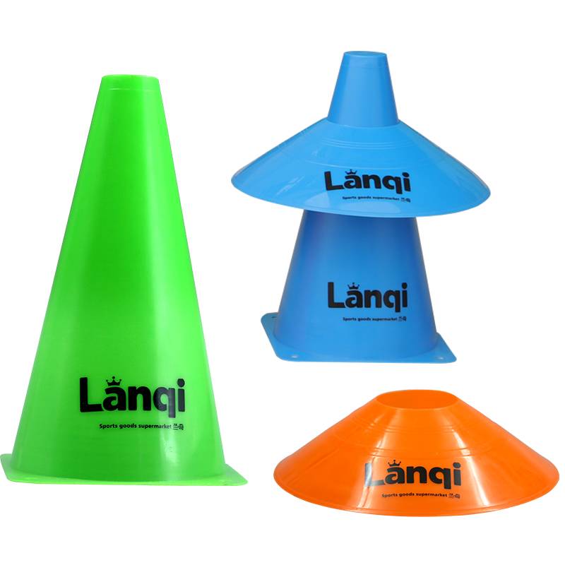 Sign the barrel barrel obstacles around the pile signs football ball control training children's basketball kindergarten exercise equipment