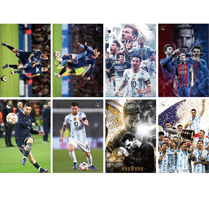 Messi B (a set of eight pieces)