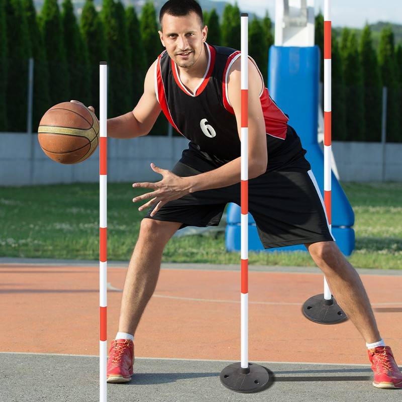 High School Entrance Examination Football Basketball Training Ring Snake -shaped running signs Waying Pile Water Injecting Traffic Train Direwell Pile Obstacles