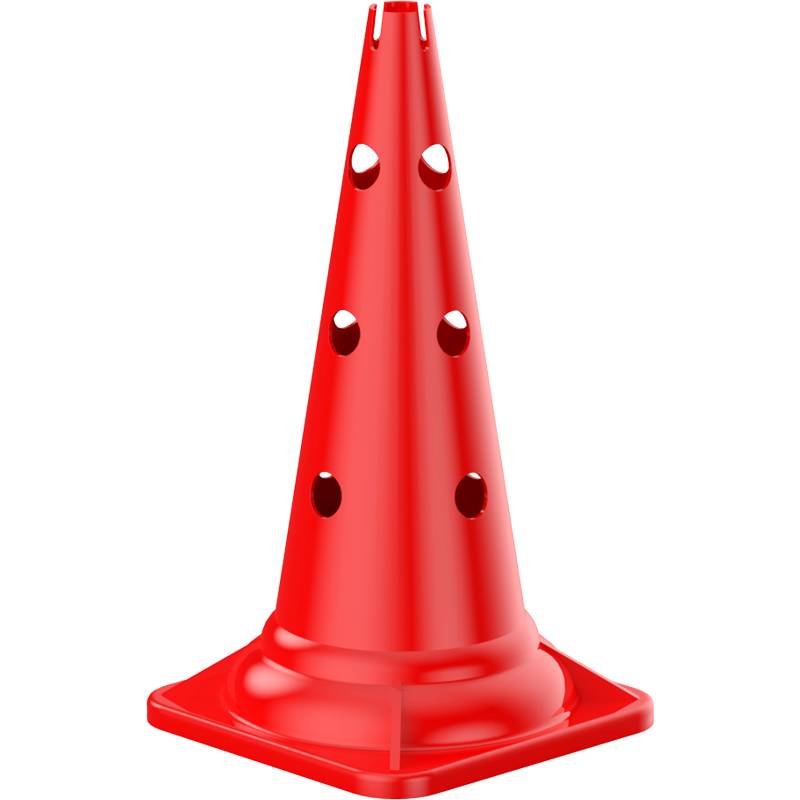Senior football training auxiliary equipment marks the bucket tapered ice cream cylinder item obstacle to basketball rod practice rod
