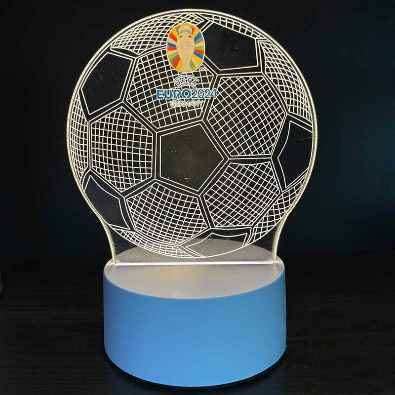 2024 European Cup Football Landscape Surrounding Surrounding Festival Memorial Gifts 3D Creative Night Lantern