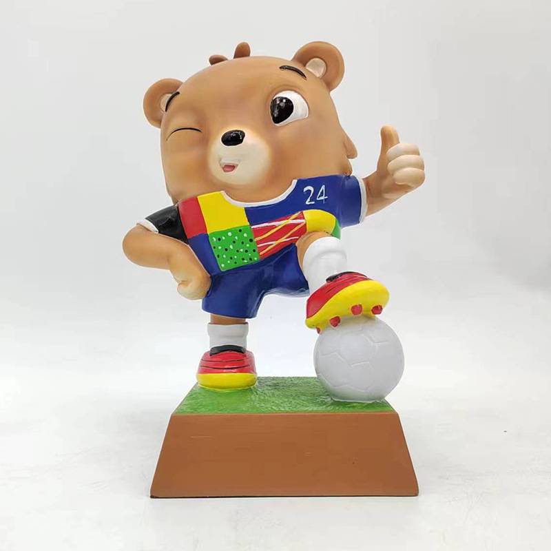 2024 European Cup Mascot Albatdi Bar Mot Fan Festival Fan Festival Decoration