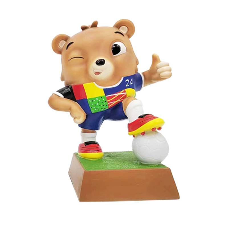 2024 European Cup Mascot Albatdi Bar Mot Fan Festival Fan Festival Decoration