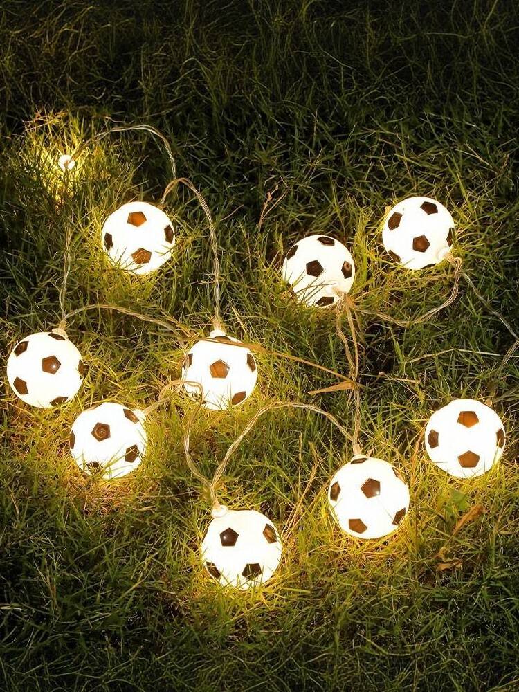 2024 European Cup Decoration Football LED Light String Bar Material Hotel Furniture Products Sports Lottery