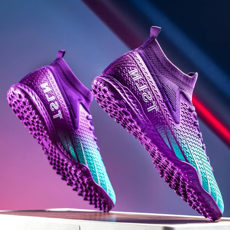 C Luo Assassin 15 Children's Professional Dipping Football Shoes Male Summer Primary School Boy TF Broken Sneakers Boys