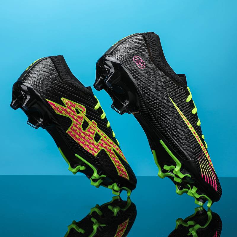 C Luo Assassin 15 Children's Professional Dipping Football Shoes Male Summer Primary School Boy TF Broken Sneakers Boys