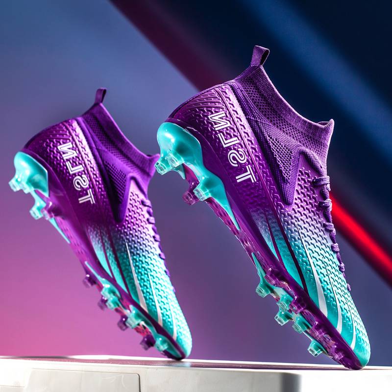 C Luo Assassin 15 Children's Professional Dipping Football Shoes Male Summer Primary School Boy TF Broken Sneakers Boys