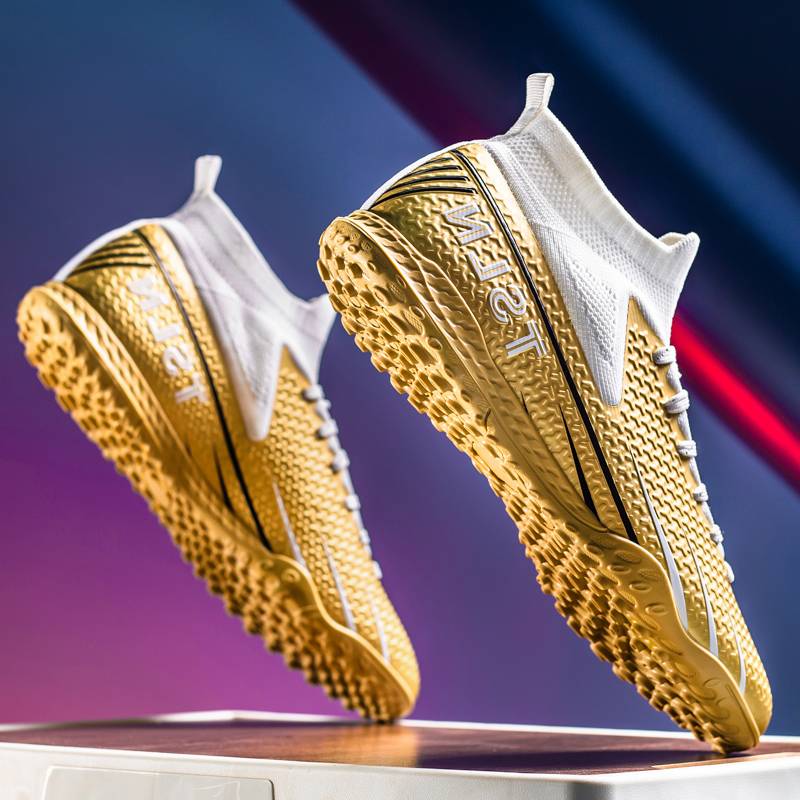 C Luo Assassin 15 Children's Professional Dipping Football Shoes Male Summer Primary School Boy TF Broken Sneakers Boys