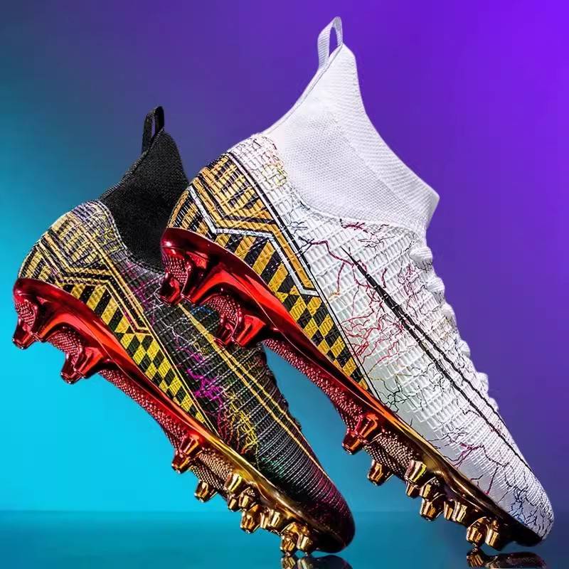 C Luo Assassin 15 Children's Professional Dipping Football Shoes Male Summer Primary School Boy TF Broken Sneakers Boys