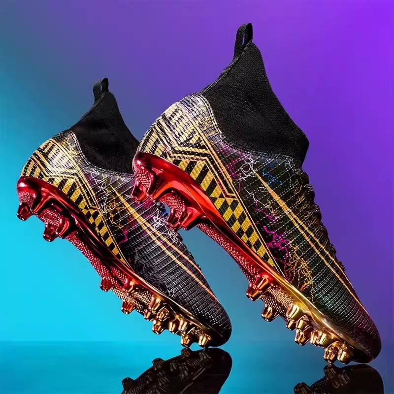 C Luo Assassin 15 Children's Professional Dipping Football Shoes Male Summer Primary School Boy TF Broken Sneakers Boys