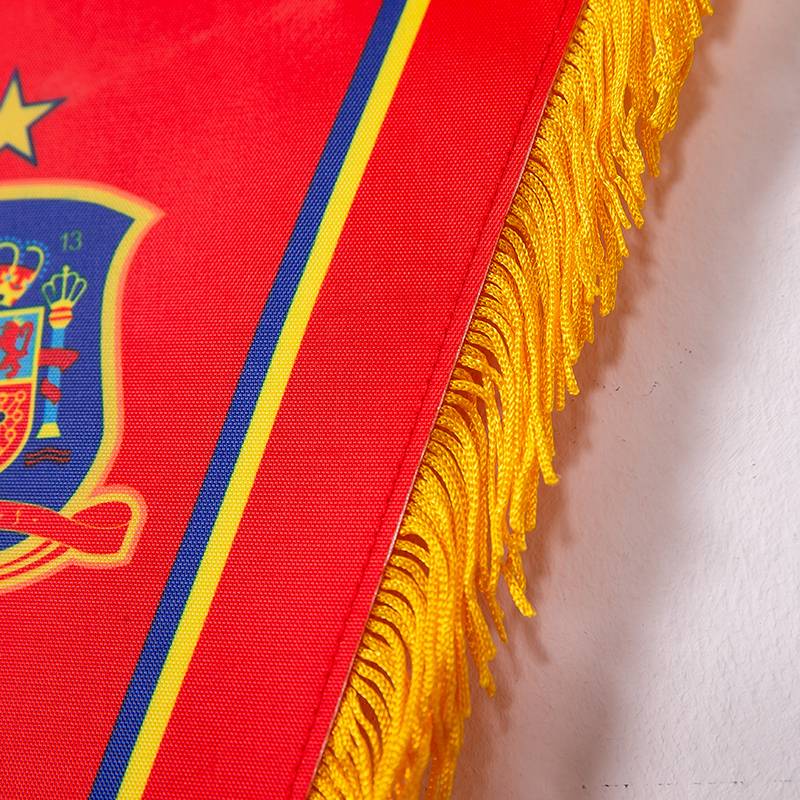 2024 European Cup Flag Decoration World Football Cup Triangle Bar Bar Body Lottery Shop Scenario Fans Supplies