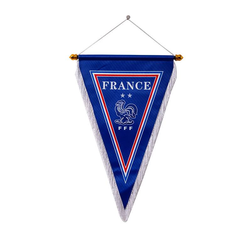 2024 European Cup Flag Decoration World Football Cup Triangle Bar Bar Body Lottery Shop Scenario Fans Supplies