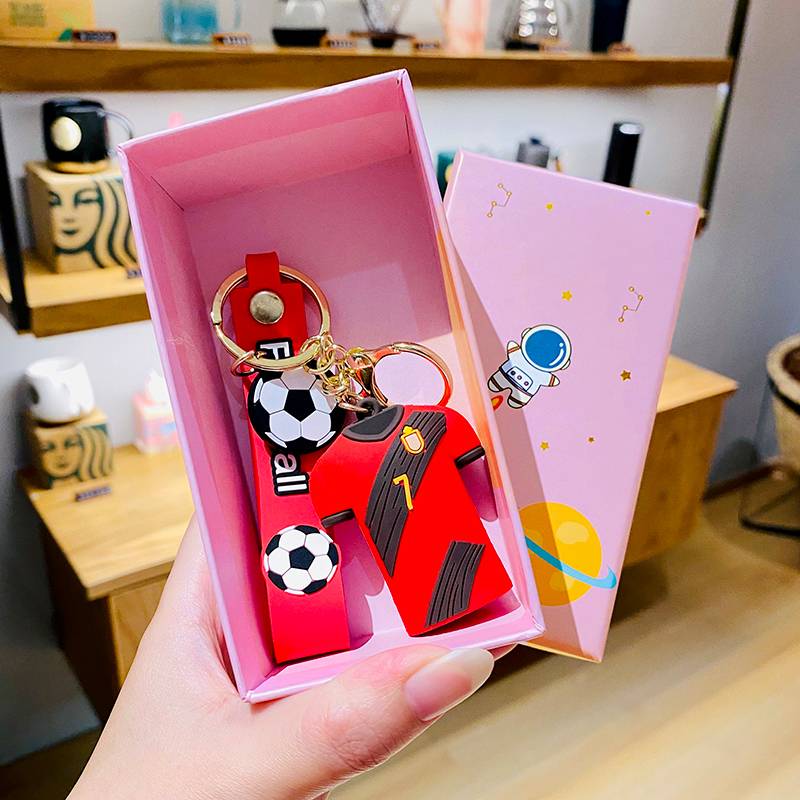 Football Basket Pendant-7 DE-BRUTNE+Pink Gift Box