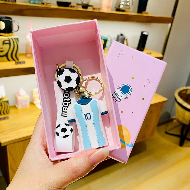 Football Basket Pendant-10 MWSSI+Pink Gift Box