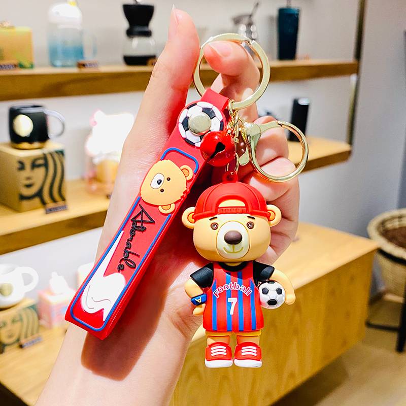 Football Bear-Red