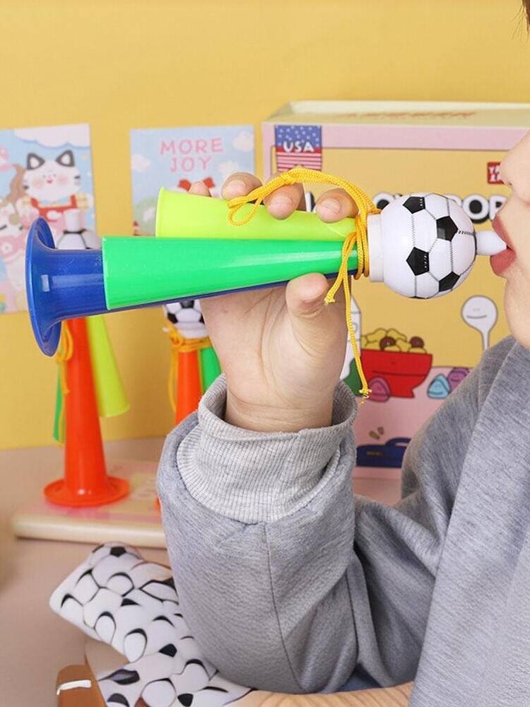 2024 European Cup Decoration Fan Gonorrhizable Products Football Horizable Come on Atmosphere Prop Hand Palm Shooting