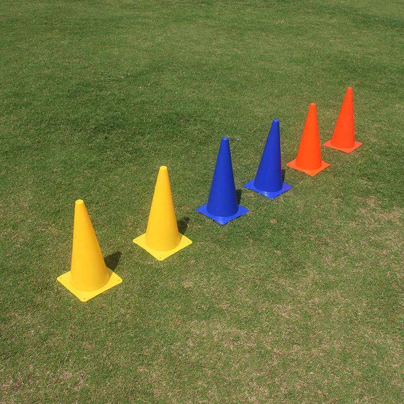 Soccer training equipment to mark a barrel plate of barrier basketball to assist the ice cream pole child cross-post cone drum