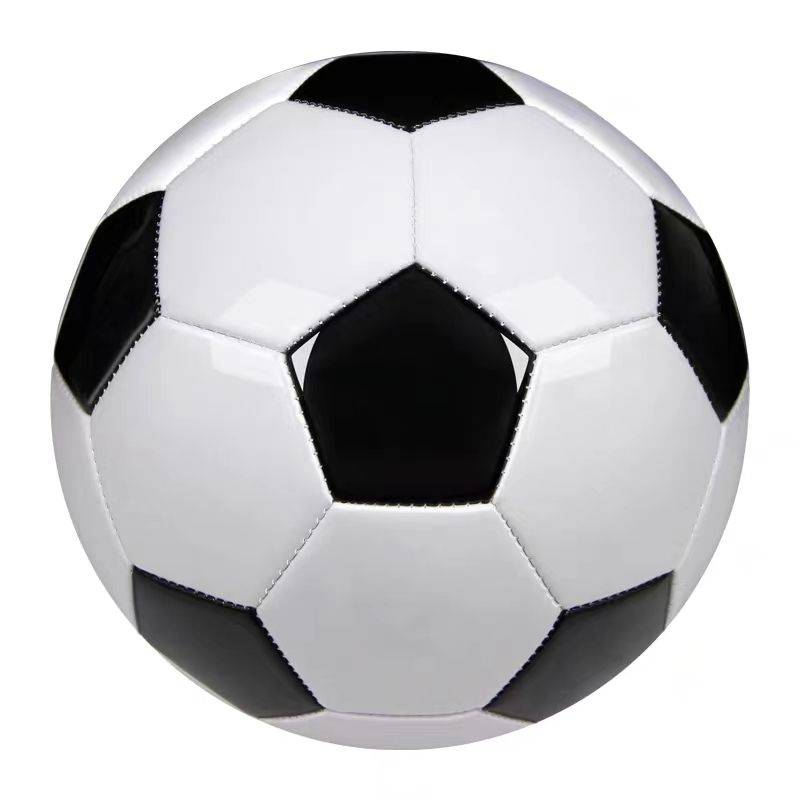 Primary and secondary school student football black and white football No. 3 No. 3 Adult No. 5 football room indoor training football sports ball