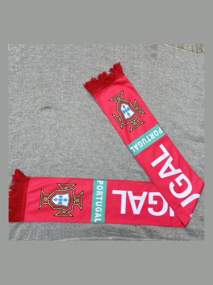 2024 European Cup, France, Portugal, Germany, Brazil, Towel to help the towel football fans, scarf