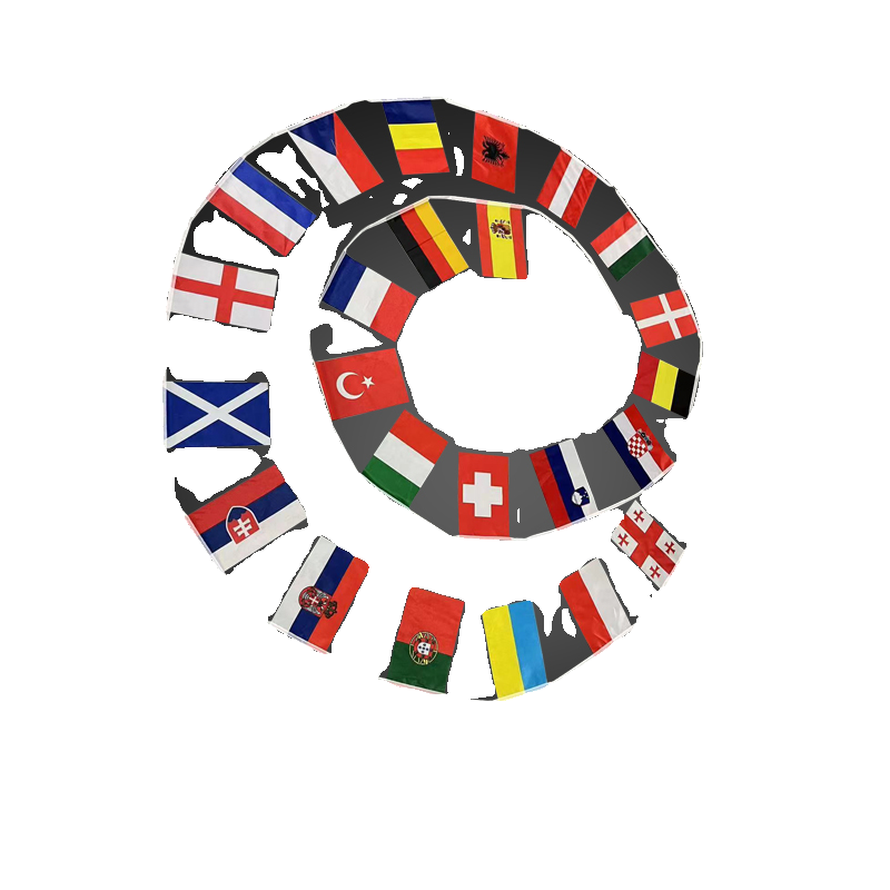 2024 European Cup Football Banner Hanging Bar Decoration Banner