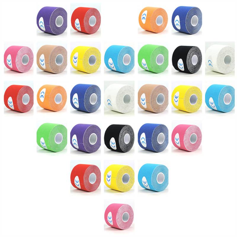 Professional football ankle fixing sticker muscle sports muscle internal effect adhesive elastic bandage tape injury tape