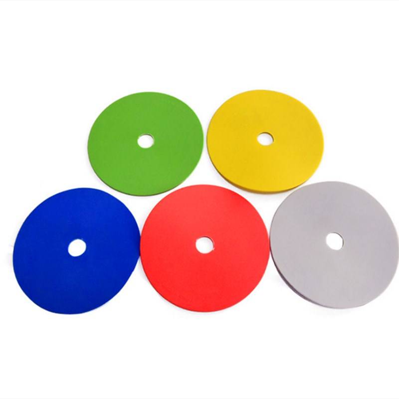 Graphic logo cushion digital logo disc training obstacles children basketball football sports equipment ground bidding panel