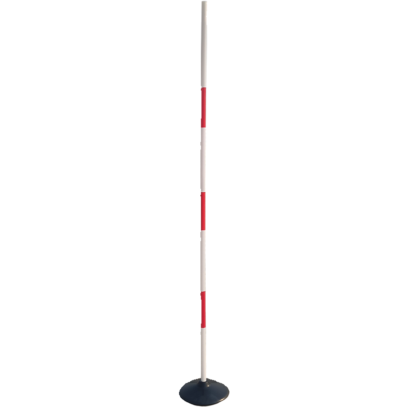 Soccer basketball training poles, barrier poles, rods around the rods