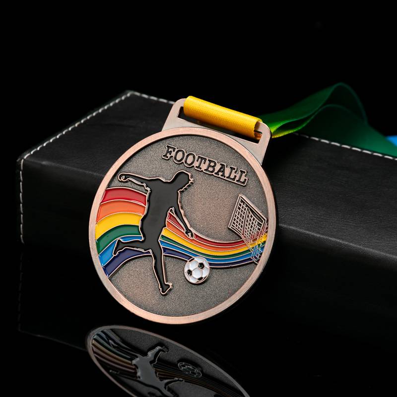 Football special high-end color model-copper