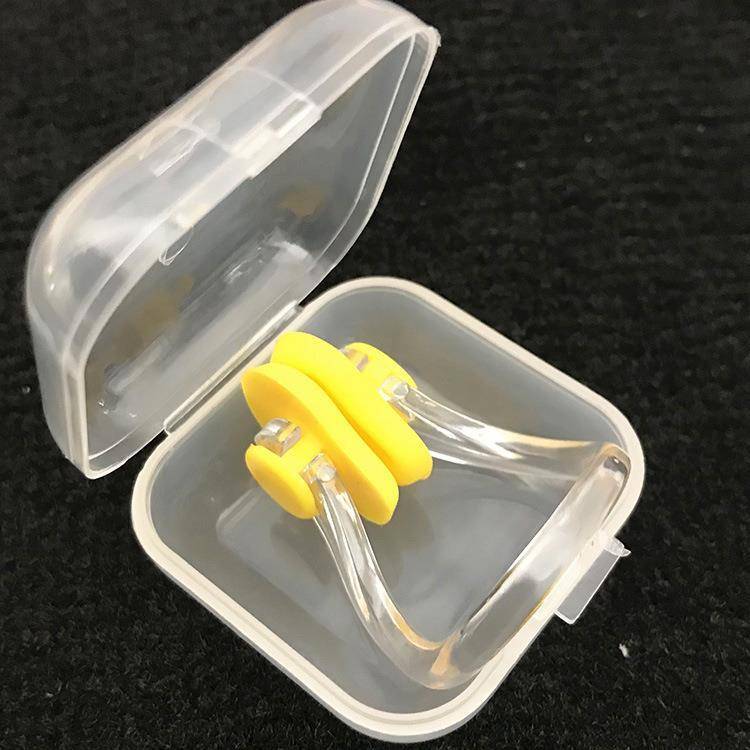 Box nose clip swimming equipment swimming diving adult children universal nasal jams, nasal congestion, anti -scoop, water, anti -slip
