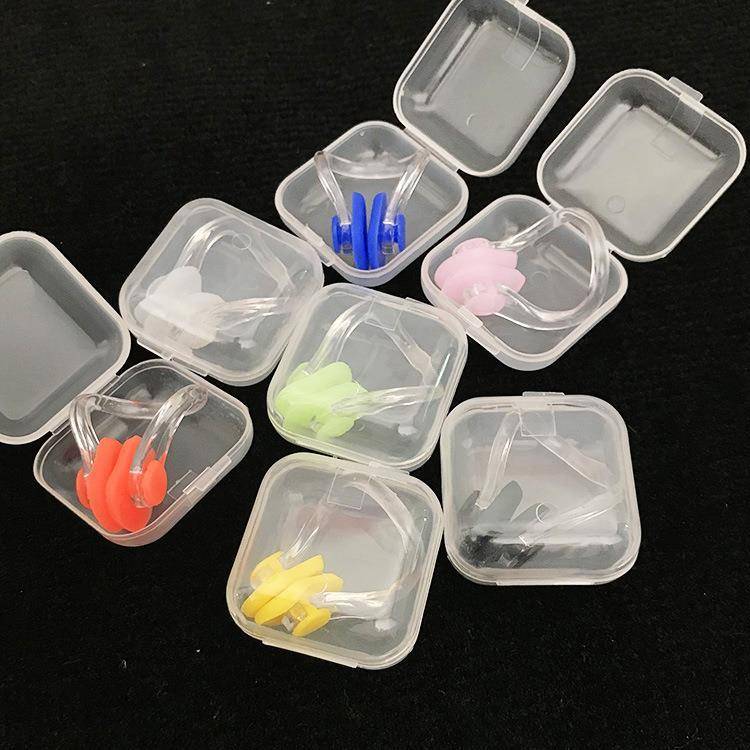 Box nose clip swimming equipment swimming diving adult children universal nasal jams, nasal congestion, anti -scoop, water, anti -slip