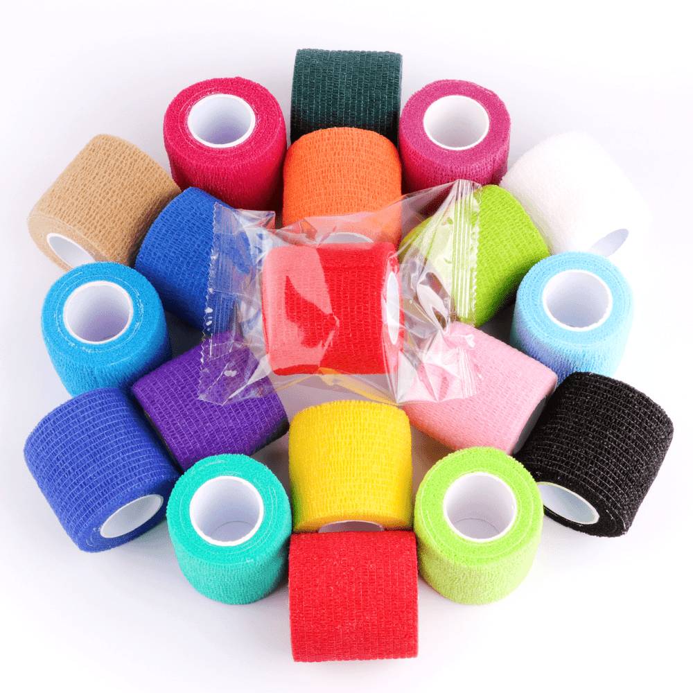 High-bulb exercise, air-pressure elastic bandages