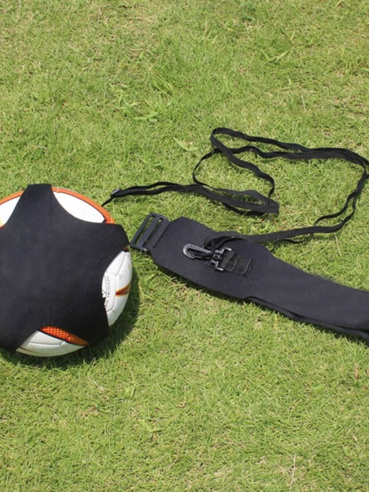 Belt balls football ball ball training device control ball bag practice ball rebound practice football training equipment bold ball artifact