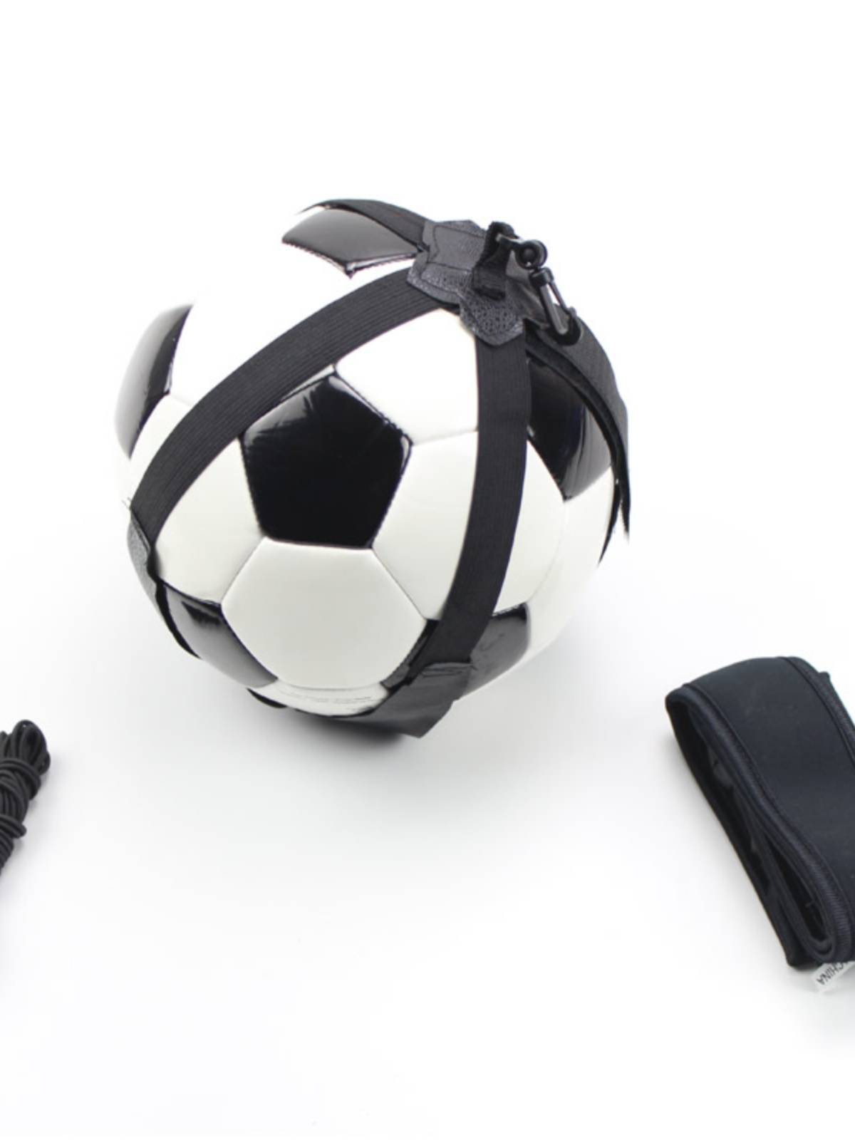 Belt balls football ball ball training device control ball bag practice ball rebound practice football training equipment bold ball artifact