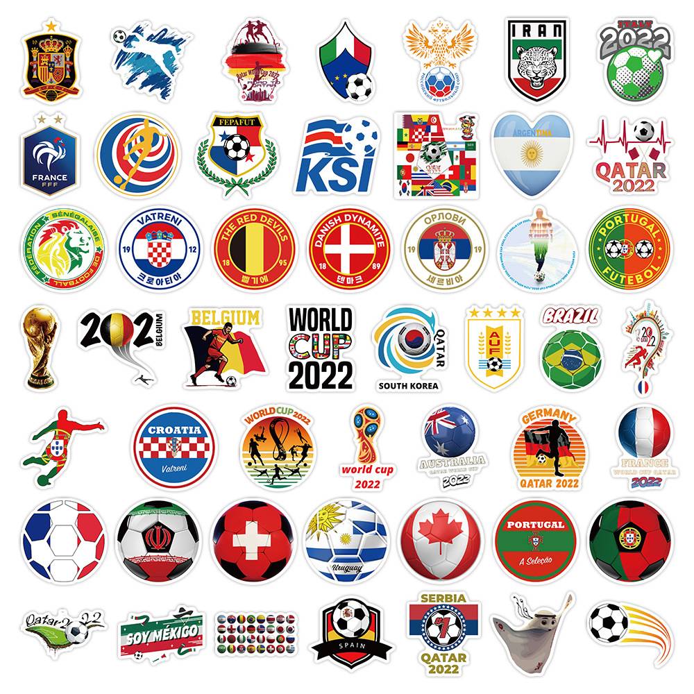 World Cup Element A (50 pieces of stickers)