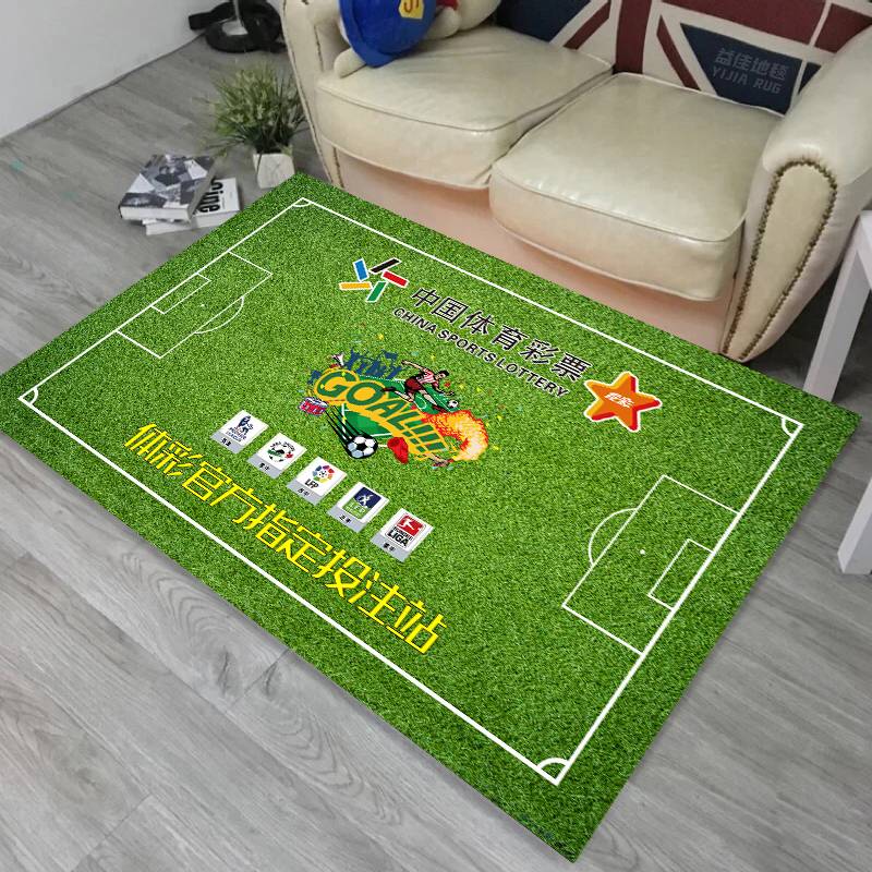 2024 European Cup Decoration Carpet Decoration Scenaries Lapture Sports Bar Football Place Cushion