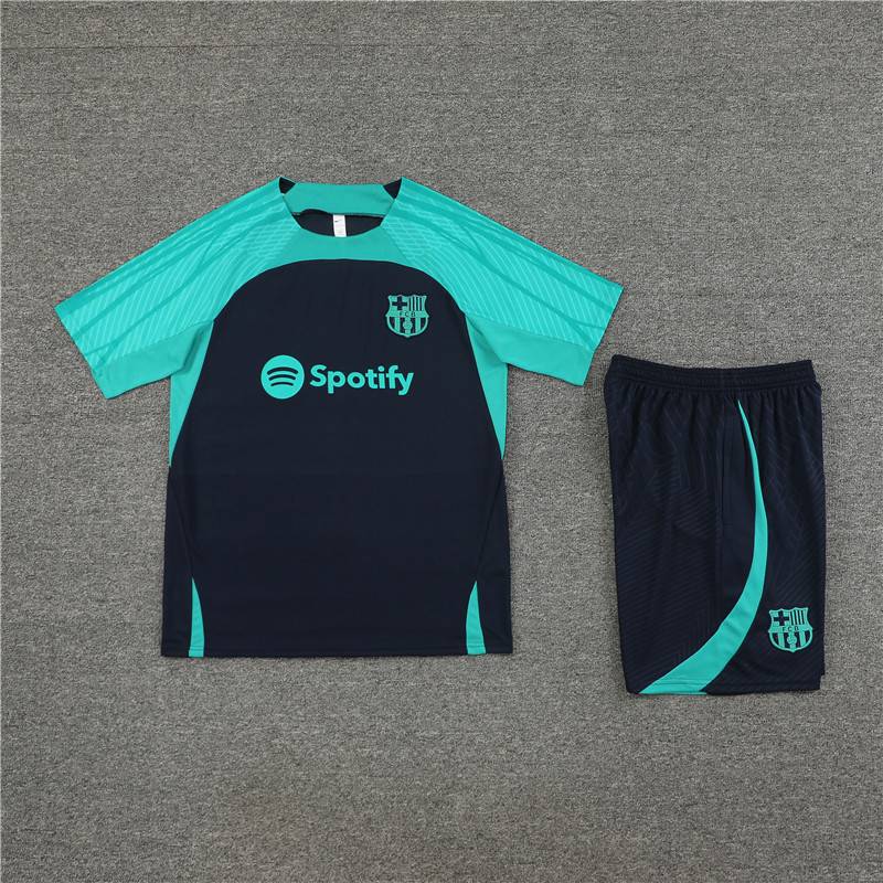 Barcelona Football Training Services Real Madrid short -sleeved jersey male adult Messi competition fast dry campaign custom team uniform