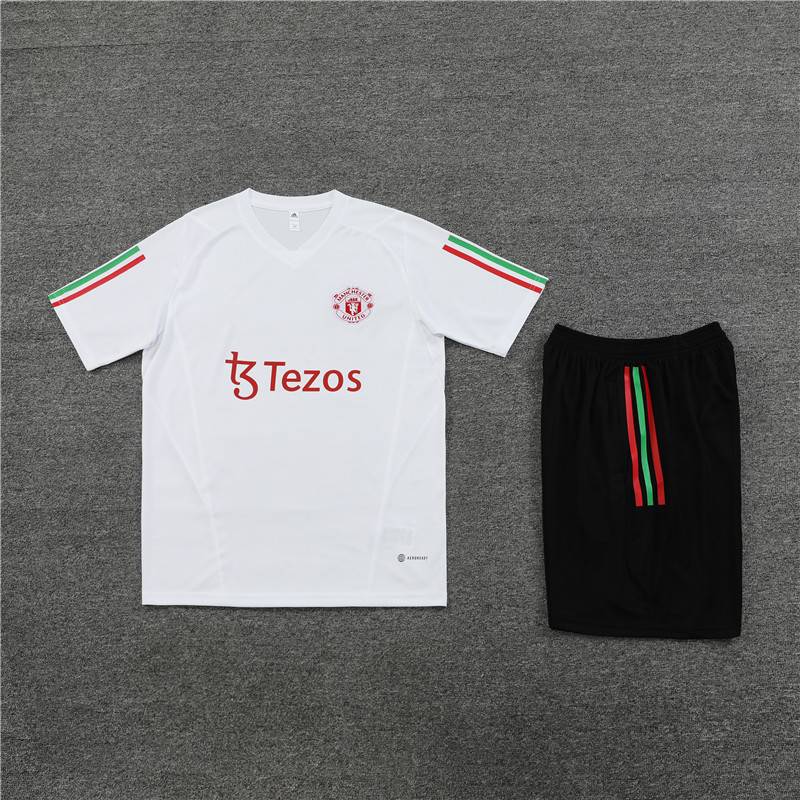 Barcelona Football Training Services Real Madrid short -sleeved jersey male adult Messi competition fast dry campaign custom team uniform