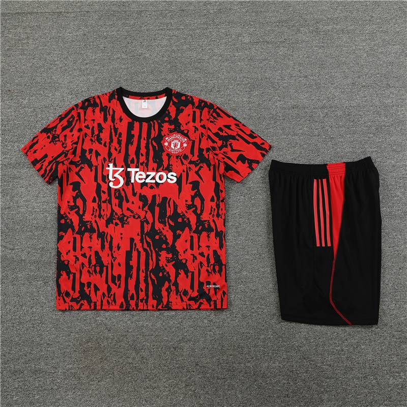 Barcelona Football Training Services Real Madrid short -sleeved jersey male adult Messi competition fast dry campaign custom team uniform