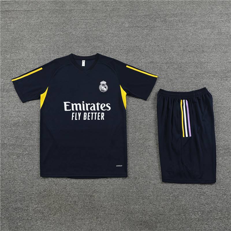 Barcelona Football Training Services Real Madrid short -sleeved jersey male adult Messi competition fast dry campaign custom team uniform
