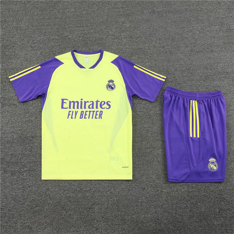 Barcelona Football Training Services Real Madrid short -sleeved jersey male adult Messi competition fast dry campaign custom team uniform