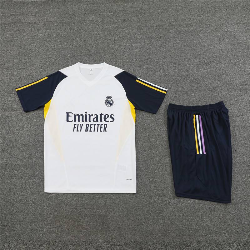 Barcelona Football Training Services Real Madrid short -sleeved jersey male adult Messi competition fast dry campaign custom team uniform